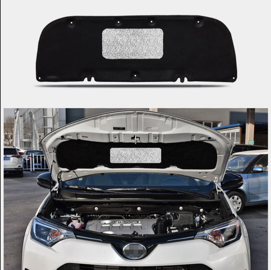 Engine Hood Cover Insulation Pad Heat Shield Blanket For