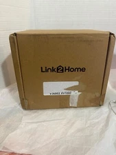 LINK2HOME 25 FOOT CORD REEL EXTENSION CORD 3 OUTLETS + 2 USB PORTS GREY