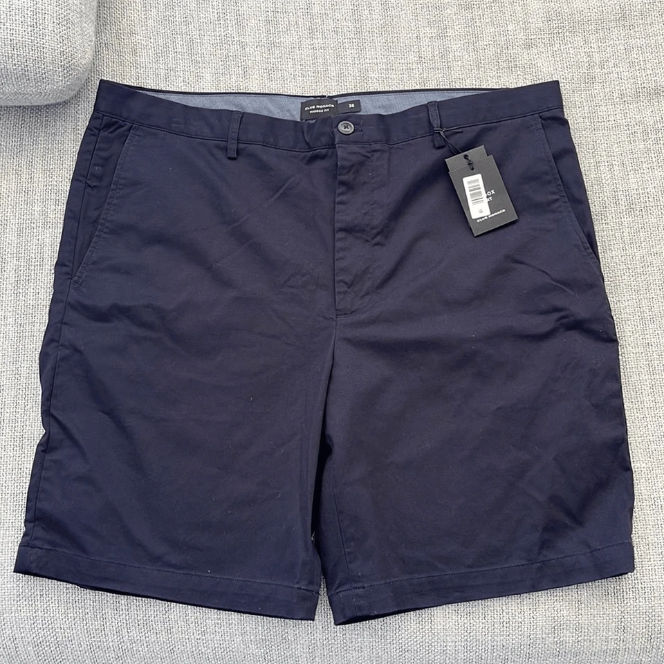 Club Monaco Shorts Mens Size 38 Navy Blue Maddox - Image 2 of 4