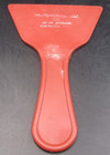 Vintage '60's Plastic Red Ice Scraper "Firestone Stores" Tires Huntington MO NC — photo 2