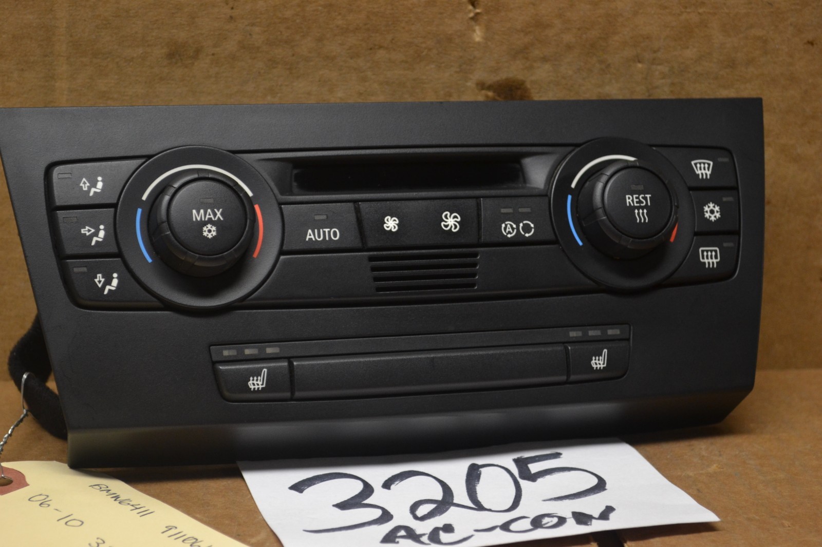 06 07 08 09 10 BMW 330i AC and Heater Control Used Stock #3205-AC 