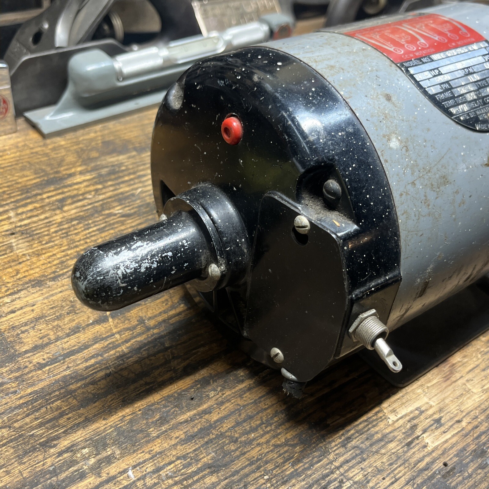 Delta Rockwell Motor 1PH 3450 RPM 5/8 Dual Shaft Shaper Table Saw Unisaw JR