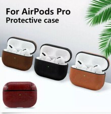 Burgandy Luxury AirPods Case Leather Protective Cover For Apple AirPod PRO 2 NIB