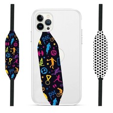 Switchbands Phone Grip for Phone Case  Reversible  Custom - SOCCER PATTERN