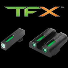 TruGlo TFX Tritium Night Sights For Glock Low 17/19/19X/23/26/27/33/45-TG13GL1A