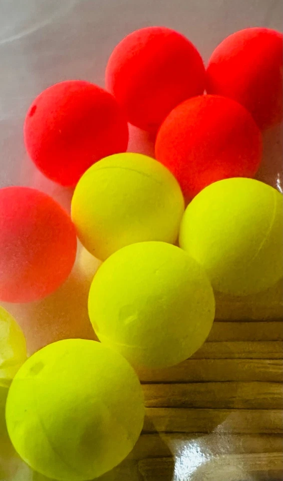 Fly fishing bite indicators 15mm round mixed packet for trout flies buzzers - Image 2 of 2