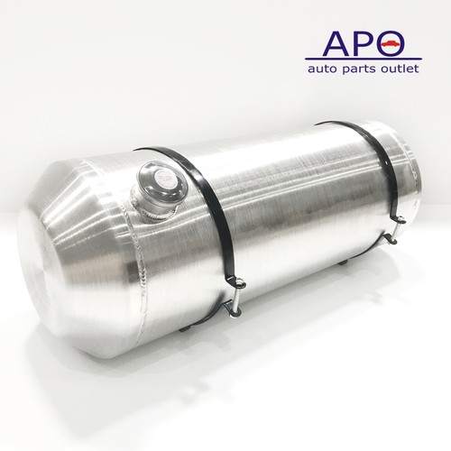 Universal Fuel Tank 15 7/8 Gallon 12''x33" 1/4NPT Outlet Spun Aluminum Gas Tank 