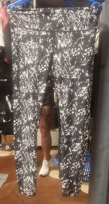 High Waist Sport-Leggings mit Allover-Print 38 40