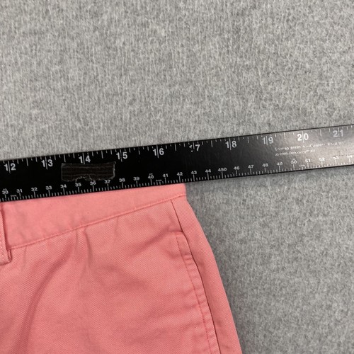 Pantalones Cortos Vineyard Vines Para Hombres 33 Club Cortos Algodón Sarga Rosa Ciudad Preppy Golf Trabajo - Imagen 9 de 18
