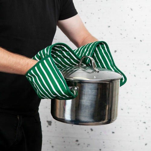Double Oven Gloves, Heat Resistant Thick Padded Cooking Mitts, Kitchen Potholder - Picture 5 of 26