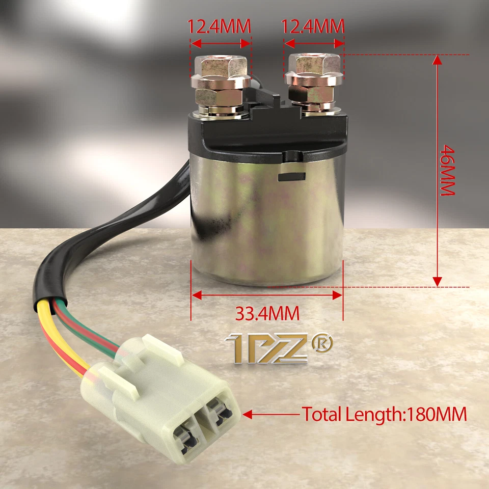 Solenoide de arranque y relé para Honda Foreman 500 TRX500 TRX500FE FM FPE 2012-19  Foto 4 de 4
