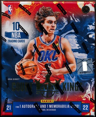 2021-22 Panini COURT KINGS Basketball Factory Sealed Hobby 2021-22 Panini COURT KINGS Basketball Factory Sealed Hobby