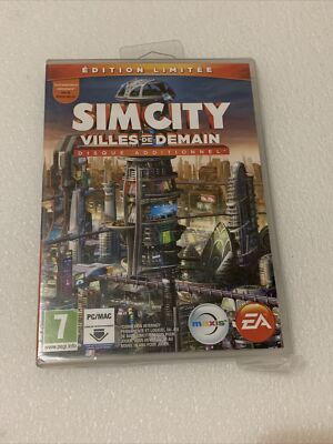 Simcity : villes de demain limited edition (code in box) SEALED NEW
