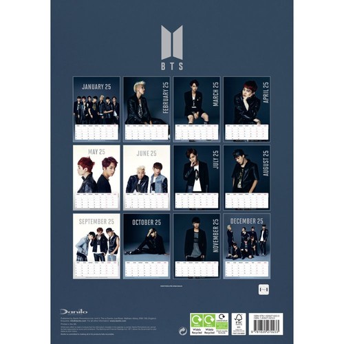 2025 Calendar & 2025 Diary K-pop | BTS | TXT | Tomorrow x Together | Seventeen - Picture 8 of 35