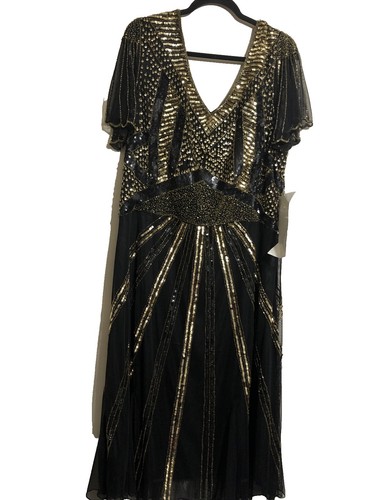Tuta in crêpe e tulle ricamato con paillettes | Elisabetta Franchi