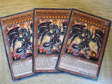 6x Red-Eyes Dark Metal Dragon SDAZ-EN007 LDS1-EN004 SR02-EN009 YUGIOH