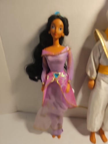 Disney Princess Stories Collection JASMIN Puppe UND ALADDIN Hochzeit Outfit Puppen - Bild 6 von 11