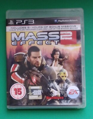 Mass Effect 2 (Sony PlayStation 3 / PS3, 2011), PAL