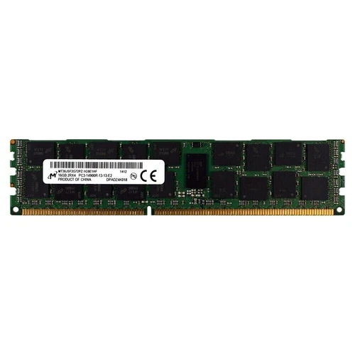 Micron 16GB PC3-14900 (DDR3-1866) Memory (MT36JSF2G72PZ-1G9E1HE)