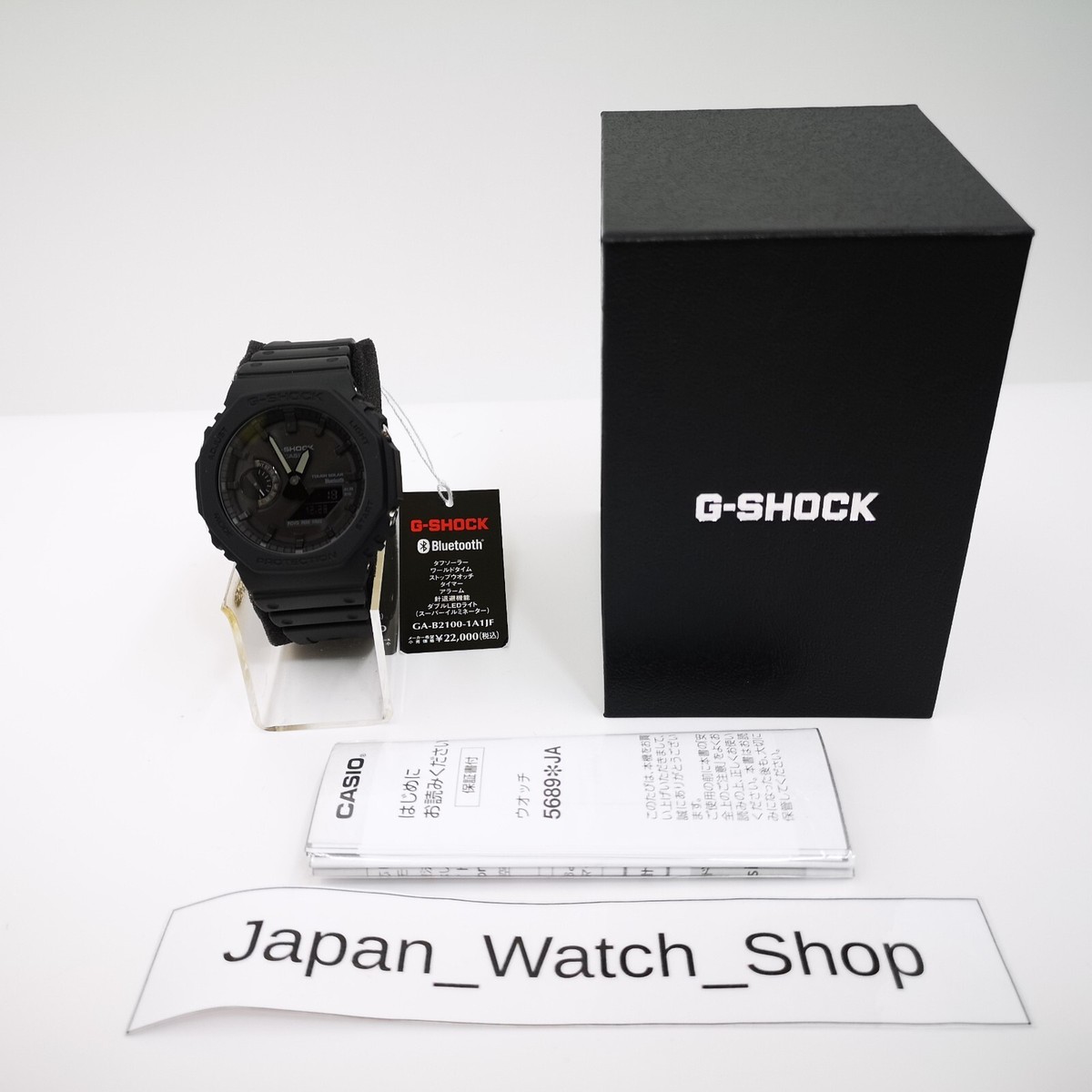CASIO G-SHOCK GA-B2100-1A1JF Black Tough Watch Men's Watch New in Box
