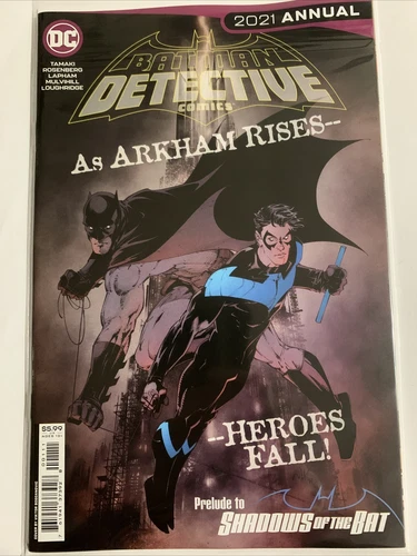 DETECTIVE COMICS #1 2021 ANNUAL BATMAN Main Cover 1st Print DC Comics NIGHTWING