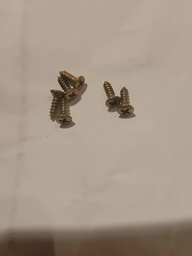 #3 PICKGUARD SCREWS GOLD ( 12pc) FITS Gibson LES PAUL,FIREBIRD,FLY V,EXPLORER