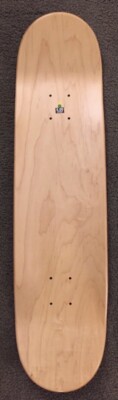 Skateboard Deck Blank 3blackdot collaboration Limited Edition Never Used! 8.00 