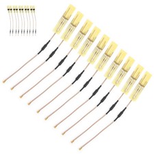 10Pcs IPX Antenna 2.4G Wireless Mini PCI PCI-E WiFi BT Built In Signal Trans