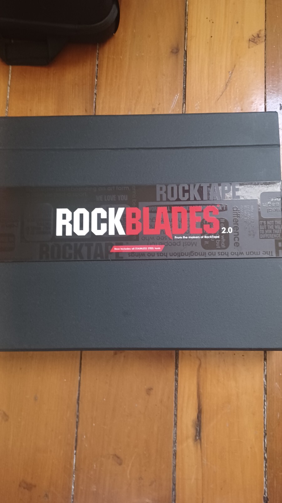 Rockblades 2.0- Complete soft tissue iastm system. UPC:038472002710  