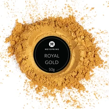 MEYSPRING Royal Gold Mica Powder for Epoxy - Two Tone Resin Color Pigment 