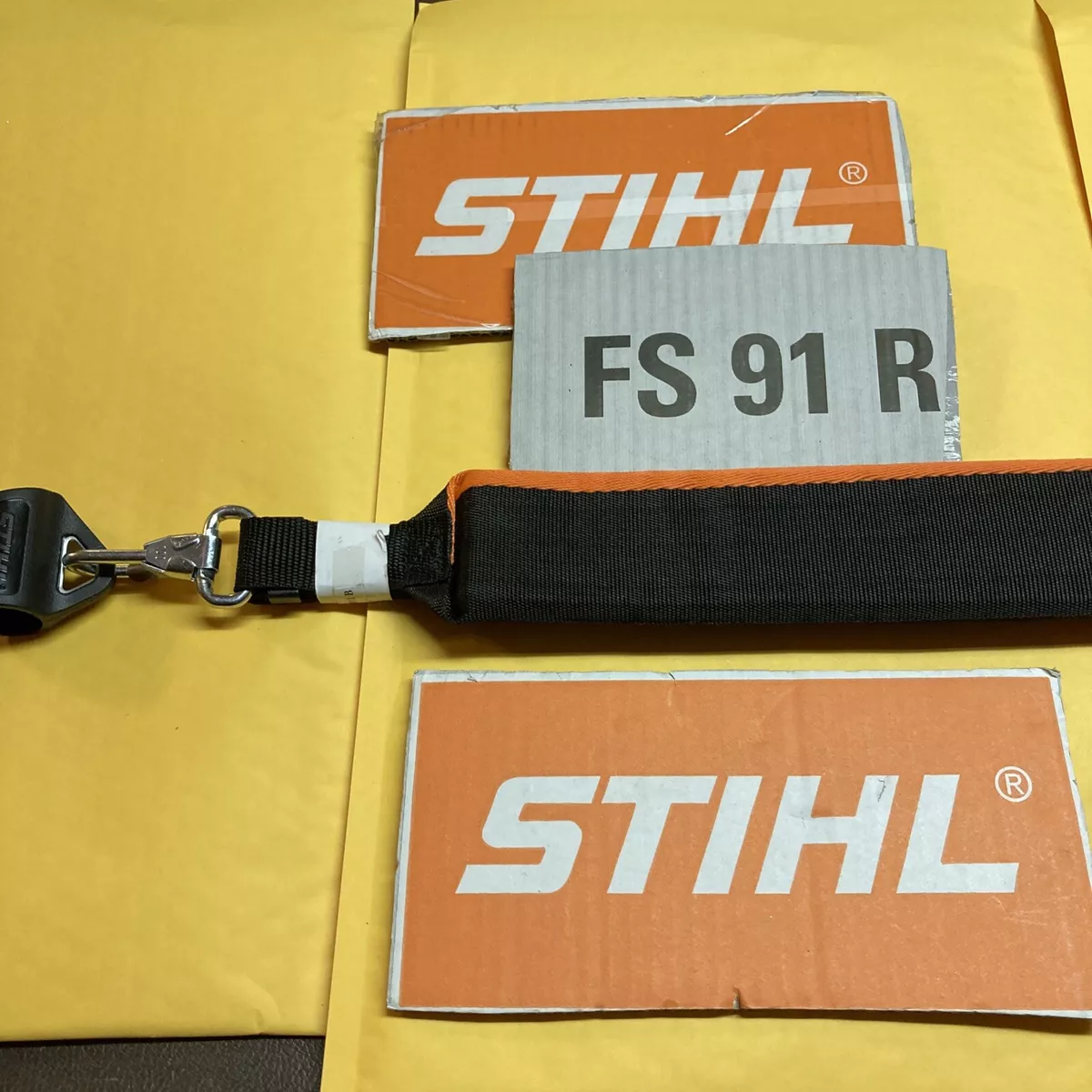 NEW Genuine OEM STIHL FS91 R Trimmer Padded Shoulder Strap And Mount Fit 1”  Tube