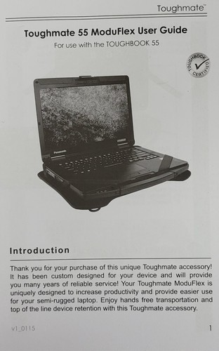 Infocase Toughmate TOUGHBOOK 55 ModuFlex Laptop Carrying Case & Shoulder Strap - Picture 7 of 7