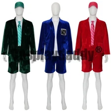 IN STOCK Band AC/DC Angus Young School Boy Uniform Cosplay Costume Party Outfit