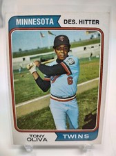 1974 Topps #190 Tony Oliva Minnesota Twins EX BUF