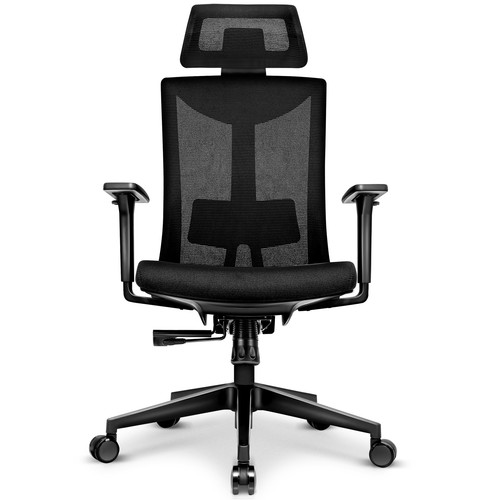 TRESKO Bürostuhl ergonomisch Drehstuhl Chefsessel 150 kg Schreibtischstuhl Netz - Bild 1 von 7