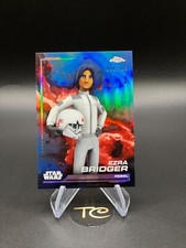 2024 Star Wars Topps Chrome Ezra Bridger Blue Refractor - 125 SP /150   G257