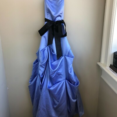 Women's Size 3 "Cinderella" Style Periwinkle Prom Dress | eBay