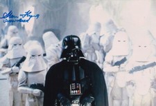 ALAN FLYNG signed Autogramm 20x30cm STAR WARS in Person autograph COA