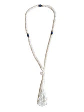 100 Knots Traditional White Orthodox Prayer Rope Chotki Handmade Komboskini