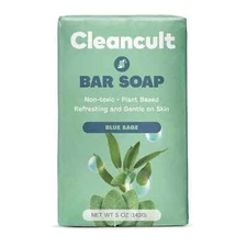 Cleancult Bar Soap - Blue Sage Scent, Size: 5 Oz