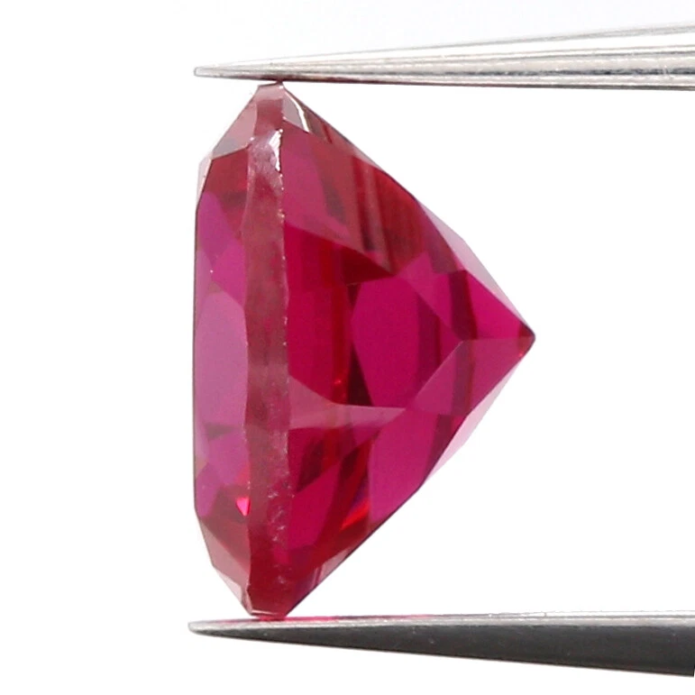 1.89 Ct Ruby Gemstone, Red Ruby, Round Ruby, July Birthstone, Ruby Faceted GN119 - Image 4 of 4