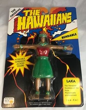 Laka The Original The Hawaiians Bendable Toy Action Figure | Pacific Sun (1993)