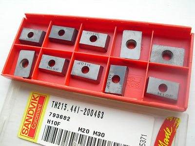 10 Sandvik Hartmetallspitzen TM 215.44 I-200463 H10F (215.44 15T312 15 T3 12