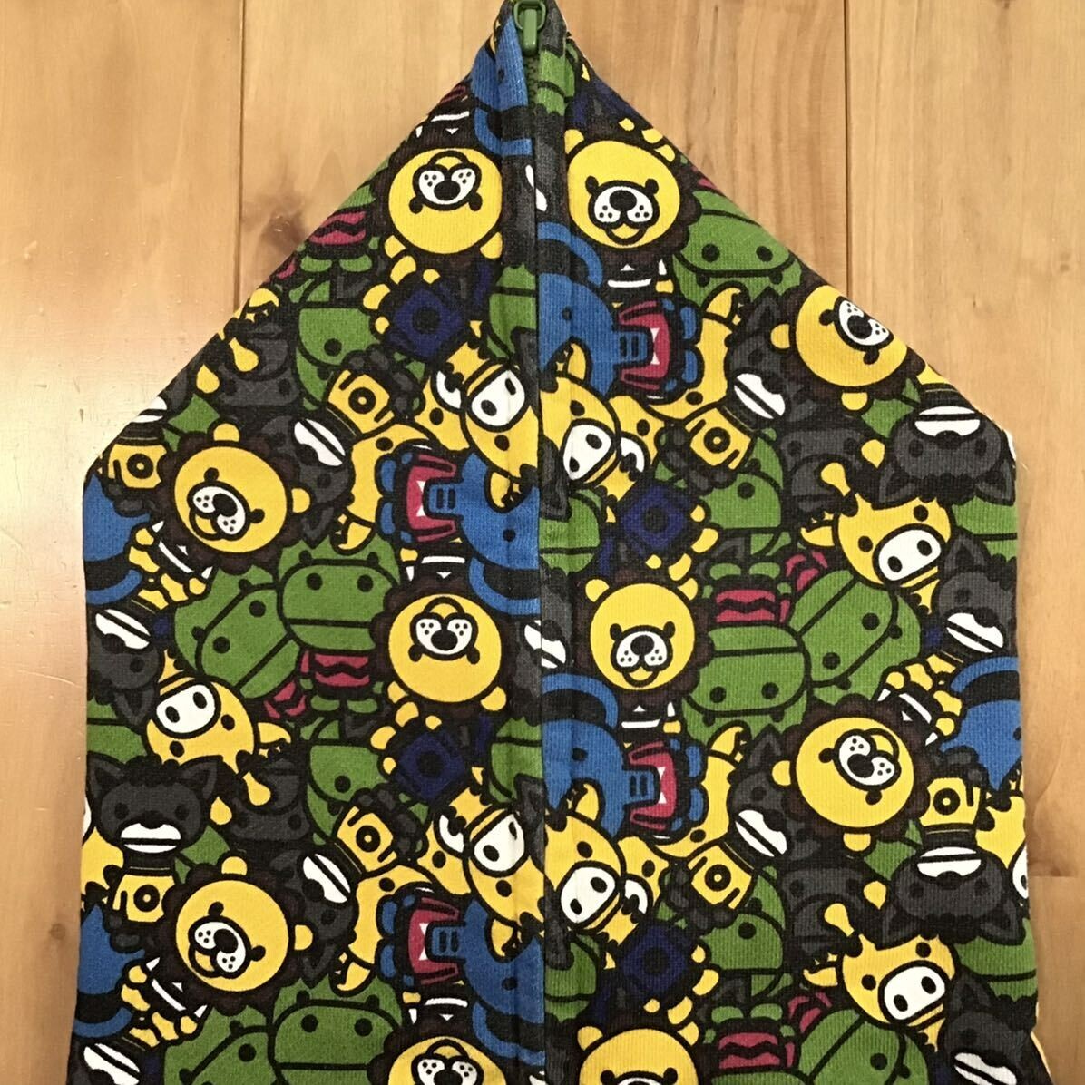 NIGO期 A BATHING APE サファリマイロ グラデーション BAPE BAPE Animal Safari Milo full zip hoodie a bathing ape NIGO