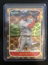2021 Donruss JUAN SOTO Highlights GOLD #HI3. #d 631/999  MINT Nationals
