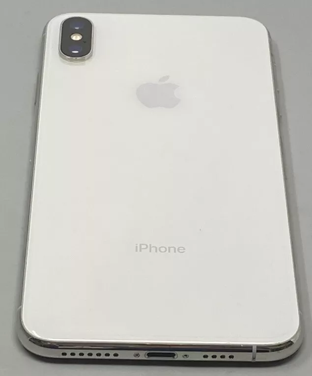 Apple iPhone XS Max (A1921) 256GB Silver Unlocked iOS Clean ESN