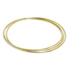 Gold Plated Sterling Silver Maidens Triple Russian Bangle