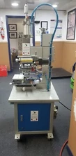 SLIDE IN TABLE HOT STAMPING  FULL AUTOMATIC MACHINE- FOIL FEEDER-PREOWNED