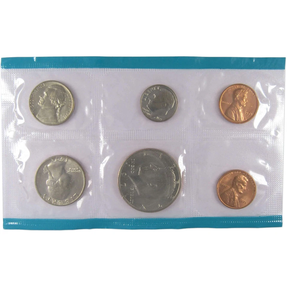 1971 Uncirculated Coin Set U.S Mint Original Government Packaging OGP - Image 2 of 4