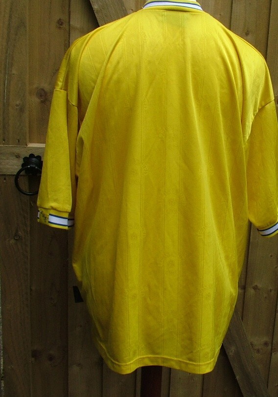 PUMA 1996-1999 LEEDS UNITED shirt △51 LEEDS UNITED 1996 1999 AWAY FOOTBALL SHIRT PUMA JERSEY SIZE